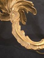 Wandkandelaar (2) - Verguld brons - Wandlamp (2) – paar, Antiek en Kunst