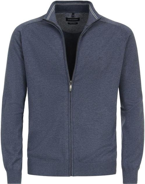 Casa Moda Vest Zip Blauw maat Maat 52/54 (L) Heren, Kleding | Heren, Truien en Vesten, Blauw, Nieuw, Maat 52/54 (L), Verzenden