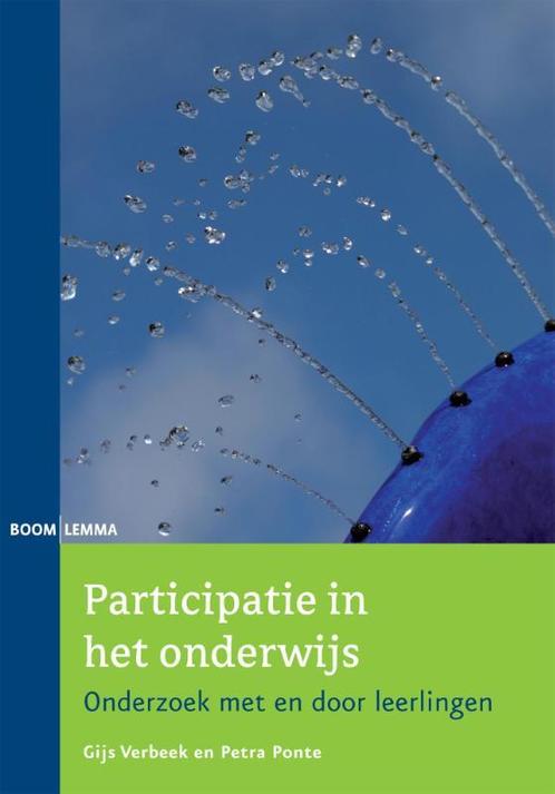 Participatie in het onderwijs 9789462363601 Petra Ponte, Boeken, Studieboeken en Cursussen, Zo goed als nieuw, Verzenden