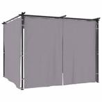 Prieel 3x3m Antraciet | Retour Deal | Tuinfeestjes! 56% K..., Tuin en Terras, Verzenden, Minder dan 4 meter, Nieuw, Paviljoen