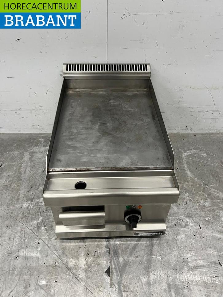 Plancha Ambach en acier inoxydable 40 cm 400V Horeca, Zakelijke goederen, Horeca | Overige, Verzenden