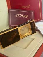 Wekker, Reisklok - S.T.Dupont - Messing, Chinese lak -
