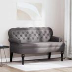 vidaXL Chesterfield Bank Grijs 119,5 x 64,5 x 75 cm, Huis en Inrichting, Verzenden, Nieuw