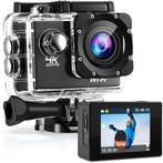Strex Action Camera 4K 16MP - 60FPS / 30M Waterdicht / WiFi, TV, Hi-fi & Vidéo, Verzenden