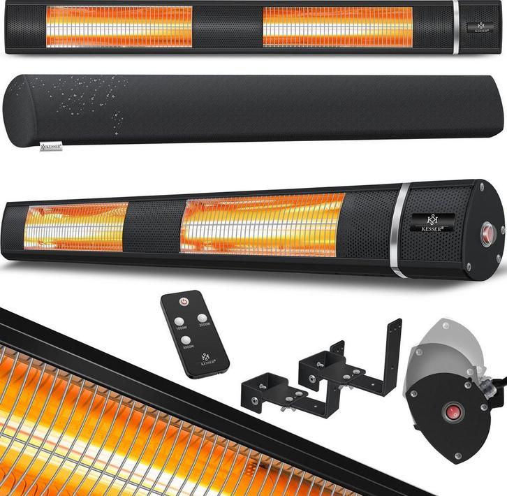 Infrarood Verwarming - Terrasverwarmer - Elektrische Heater, Tuin en Terras, Terrasverwarmers, Nieuw, Verzenden