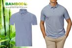2dekans | Bamboo Elements - Polo Shirt Heren - Licht Blauw L, Vêtements | Hommes, Polos, Ophalen of Verzenden