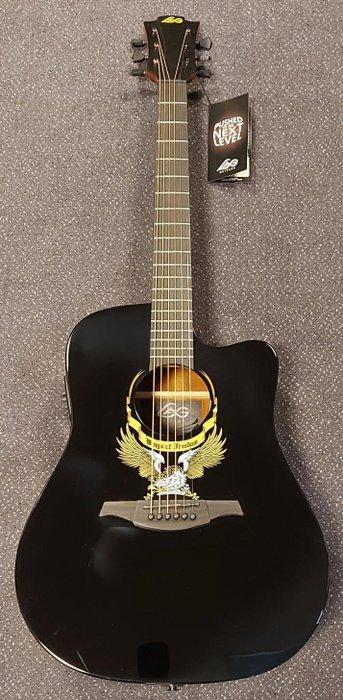 Lag - Tramontane Wings of Freedom Dreadnought CTW Electro, Muziek en Instrumenten, Snaarinstrumenten | Gitaren | Akoestisch