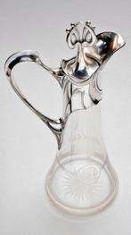 Dupper Bernhold - Art Nouveau - Carafe - Plaqué(e) argent,, Antiquités & Art