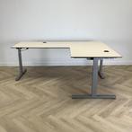 Eromes slinger hoekbureau (rechts) 200x160 cm, ahorn - grijs, Huis en Inrichting, Bureaus, Gebruikt, Bureau