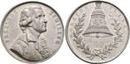 Zinnmedaille von Allen Moore o J Friedrich von Schiller,..., Verzenden