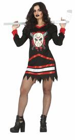 Ijshockey Halloween Kostuum Dames Rood Zwart, Hobby en Vrije tijd, Verzenden, Nieuw