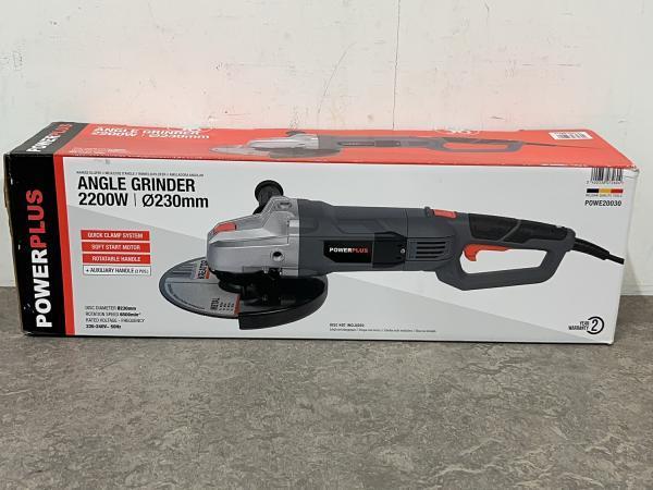 Veiling - Powerplus haakse slijper POWE20030 2200W, Doe-het-zelf en Bouw, Gereedschap | Slijpmachines