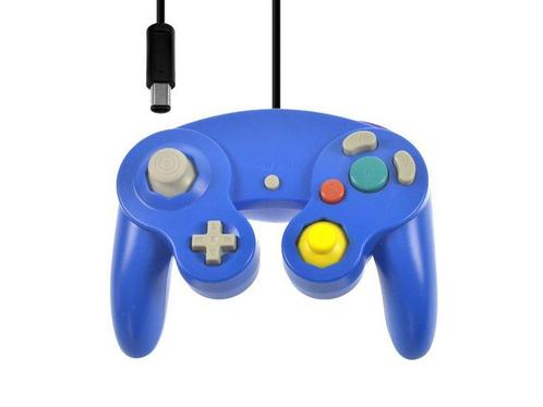 Nieuwe Gamecube Controller Blue, Games en Spelcomputers, Spelcomputers | Nintendo GameCube, Verzenden