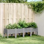vidaXL Plantenbak met poten 160x40x42 cm polypropeen, Tuin en Terras, Verzenden, Nieuw