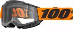 100% Accuri2 Crossbril – Oranje (Clear Lens) – 2025 Collect, Motoren, Verzenden, Nieuw
