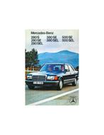 1979 MERCEDES BENZ S KLASSE BROCHURE DUITS, Ophalen of Verzenden