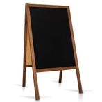 Krijtstoepbord | CLASSIC | Hout | Bruin | 610x450x1140(h)mm, Zakelijke goederen, Verzenden, Nieuw in verpakking