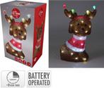 2dekans | Kersthond met LED - 50cm Snoer - Timer - Incl. 3x, Ophalen of Verzenden, Nieuw