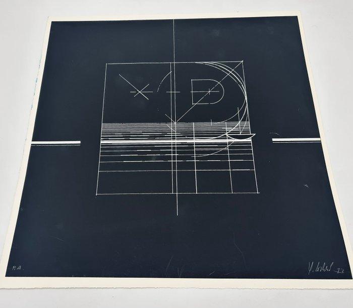 Xavier Corberó (1935-2017) - Litografía, Antiek en Kunst, Antiek | Overige Antiek