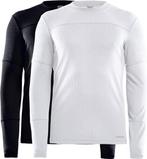 Craft - Core 2-pack Baselayer - Thermoshirt - Zwart/Wit -..., Vêtements | Hommes, Vêtements Homme Autre, Verzenden