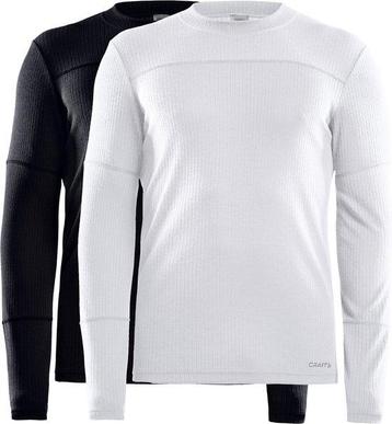 Craft - Core 2-pack Baselayer - Thermoshirt - Zwart/Wit -... beschikbaar voor biedingen