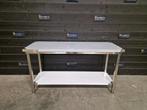 Werktafel | met onderschap | RVS | 160x60 cm, Nieuw zonder verpakking