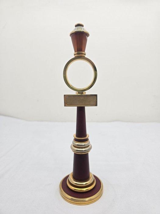 Decoratief ornament - klok lantaarnpaal, Antiek en Kunst, Curiosa en Brocante