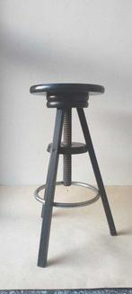 Tabouret - Bois, Acier, Antiek en Kunst