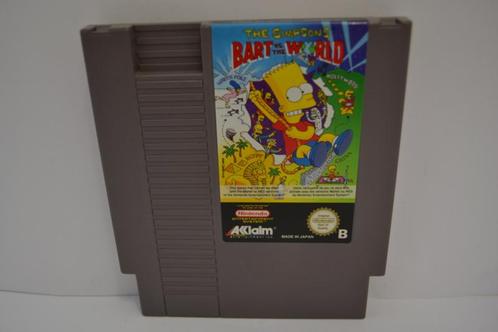 The Simpsons Bart vs The World (NES FRA), Consoles de jeu & Jeux vidéo, Jeux | Nintendo NES