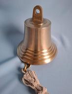 Scheepsbel - Messing - Met allemansend, Antiek en Kunst