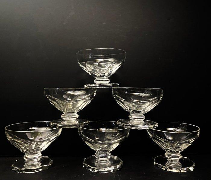 Val Saint Lambert - Verre a vin - Champagneglas - Kristal, Antiek en Kunst, Antiek | Meubels | Tafels