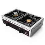 Fornuis | Tafelmodel (Laag) | Gas | 2 Branders | 2x 7kW |, Verzenden, Nieuw in verpakking