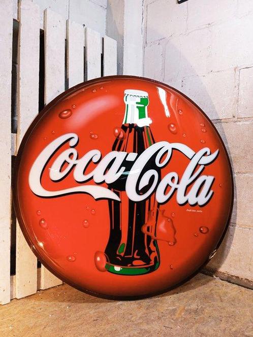 Coca-Cola - Reclamebord - Plastic, Antiek en Kunst, Antiek | Wandborden en Tegels