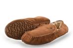 Warmbat Pantoffels in maat 45 Cognac | 5% extra korting, Kleding | Heren, Schoenen, Overige kleuren, Verzenden, Warmbat, Zo goed als nieuw