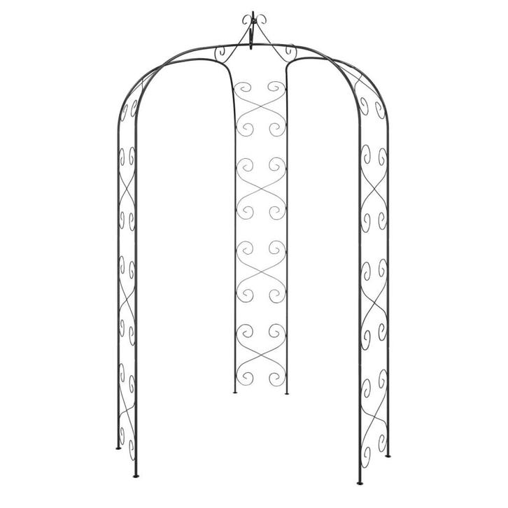 Stalen Tuinboog Ã180cm zwart | Tweede Kansje | OP = OP, Tuin en Terras, Tuinwanddecoratie, Nieuw, Verzenden