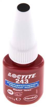 Loctite 243 Bleu 5 Ml Verrouillage De Filetage, Doe-het-zelf en Bouw, Ventilatie en Afzuiging, Verzenden