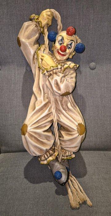 sculptuur, Jun Asilo clown - 50 cm - Kunststof, Antiek en Kunst, Curiosa en Brocante