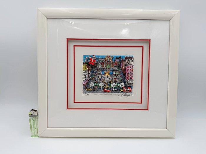 Charles Fazzino (1955) - SANTA CLAUS is Coming Midown, Antiquités & Art, Art | Objets design