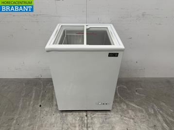 Chest freezer Shop freezer with glass sliding lids 97 litres, Verzenden