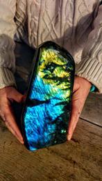 labradoriet Blauw + Goud Turquoise Zilver kleuren Chameleon