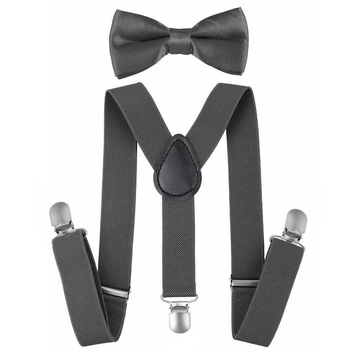 Fako Fashion® - Kinder Bretels Met Vlinderstrik - 65cm -, Kinderen en Baby's, Kinderkleding | Overige, Verzenden