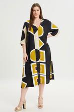 Mat Fashion jurk printL=52-54Maat 46/48 (XL) of groter, Kleding | Dames, Verzenden, Nieuw, Maat 46/48 (XL) of groter, Overige kleuren