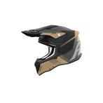 Airoh Strycker Blazer Gold Matt Offroad helm – maat S, Motoren, Verzenden, Nieuw