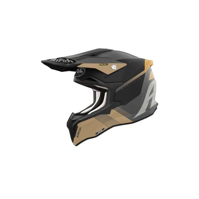 Airoh Strycker Blazer Gold Matt Offroad helm – maat S, Motoren, Onderdelen | Overige, Verzenden