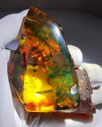 FOSSlL-AMAZING!! Dominicaans barnsteen-700 ct- 140 g