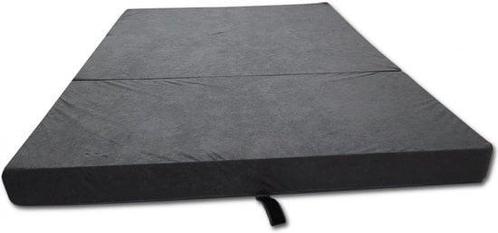 Logeermatras grijs  - opvouwbaar matras - 200x80x10 cm -..., Huis en Inrichting, Slaapkamer | Matrassen en Bedbodems, Nieuw, Ophalen of Verzenden