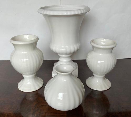 De Porceleyne Fles, Delft - Vaas (4) - Aardewerk - Delfts, Antiek en Kunst, Antiek | Glaswerk en Kristal