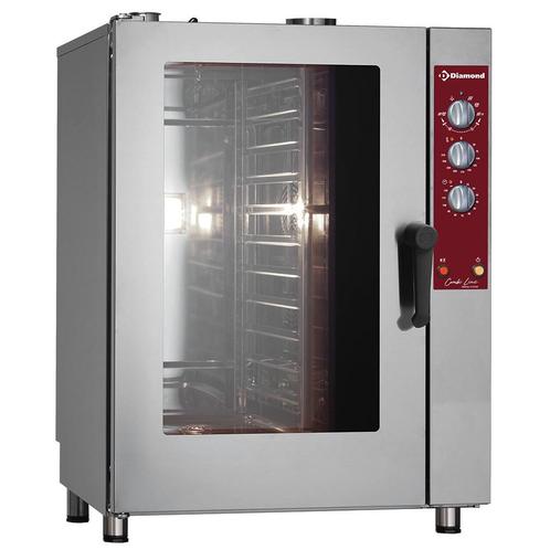 Hetelucht-/Stoomoven | CombiLine | 11 Niveaus (GN) | Gas |, Zakelijke goederen, Horeca | Keukenapparatuur, Nieuw in verpakking