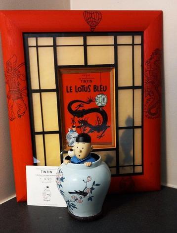 Beeldje - Tintin - Statuette - Pixi 46951 - Le Lotus bleu –