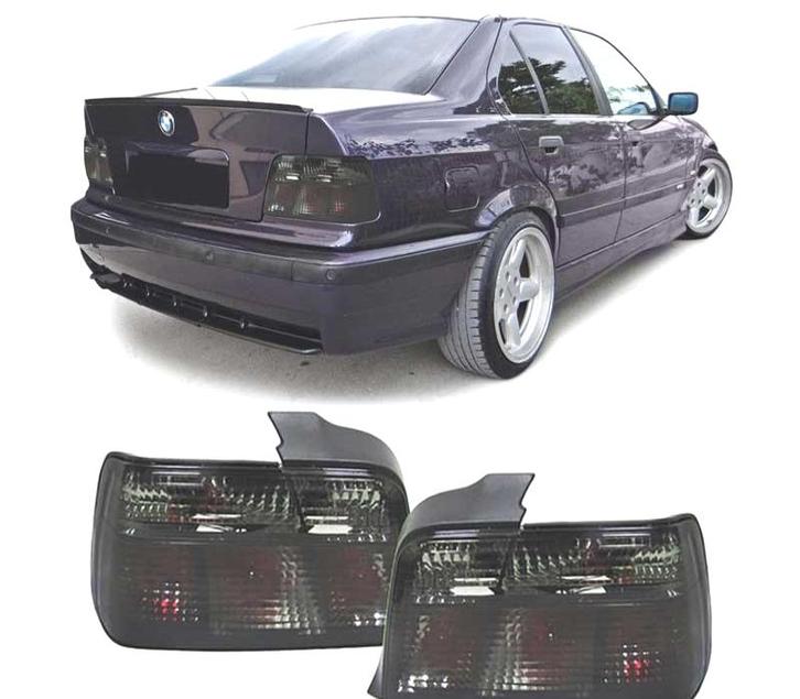 FEUX ARRIÈRE BMW E36 91-99 FUMÉ, Auto-onderdelen, Verlichting, Verzenden